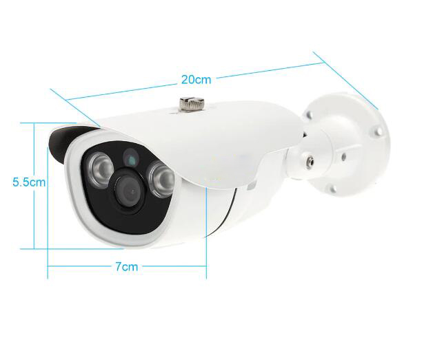 1080P 3.6mm LEDs Night Vision IR-CUT Rainproof Indoor Outdoor Home